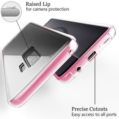 NALIA 360° Hülle für Samsung Galaxy S9 Plus – Vorne & Hinten Schutz – 360GUARD (Full-Body Case) – Marke aus Berlin