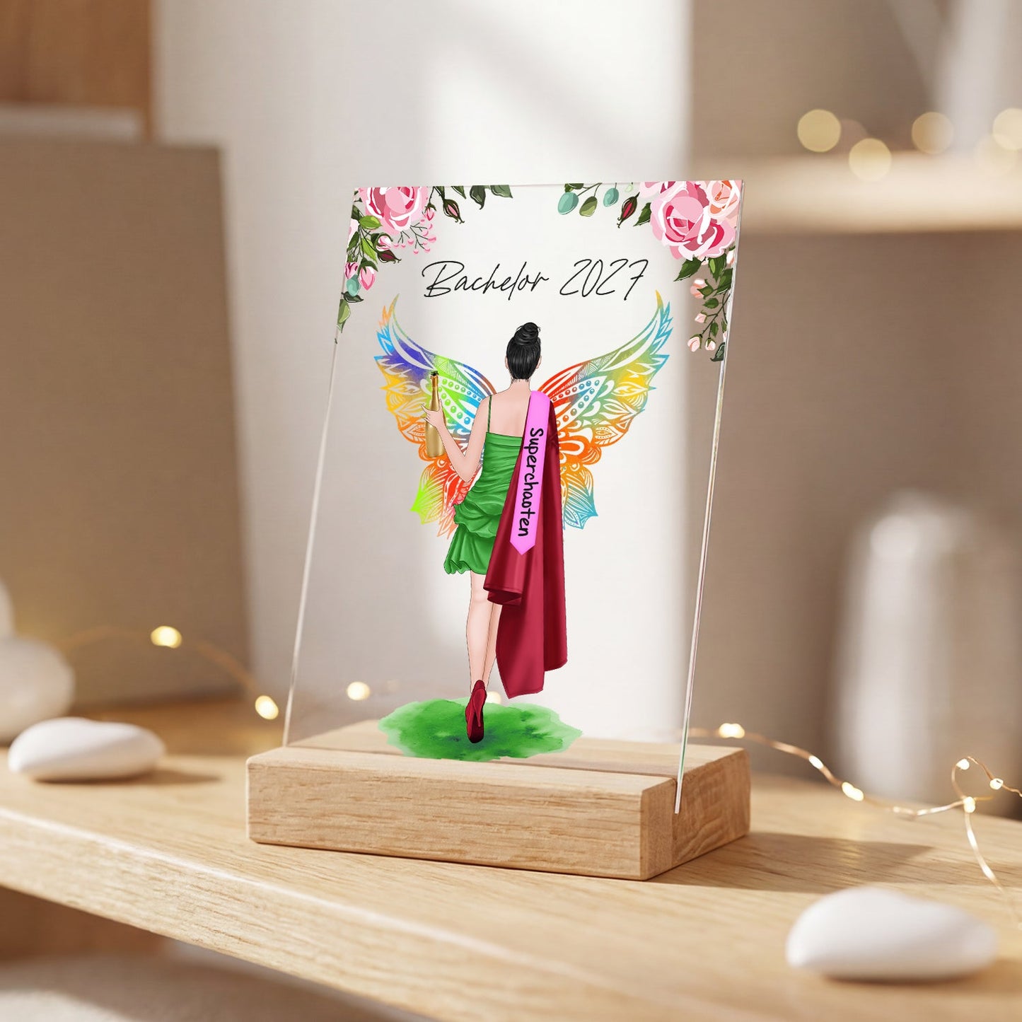 Acrylglas mit Konfiguration - Schulabschluss Bachelor/Master