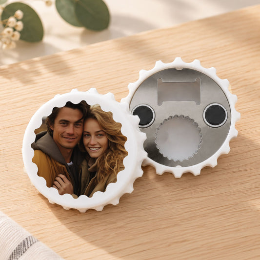 Flaschenöffner mit UV Druck - Foto Motiv - Personalisiert mit eigenem Bild