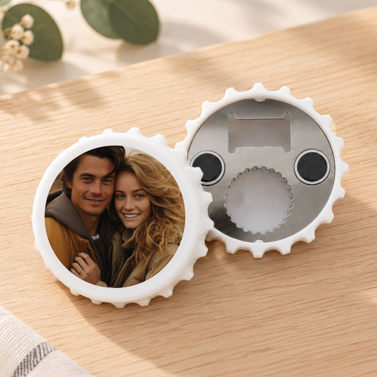 Flaschenöffner mit UV Druck - Foto Motiv - Personalisiert mit eigenem Bild