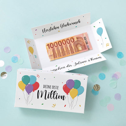 Geschenkverpackung - Meine erste Million