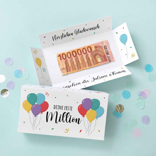 Geschenkverpackung - Meine erste Million
