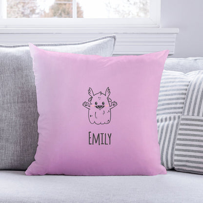 Personalisiertes Kissen mit Motiv - Monster