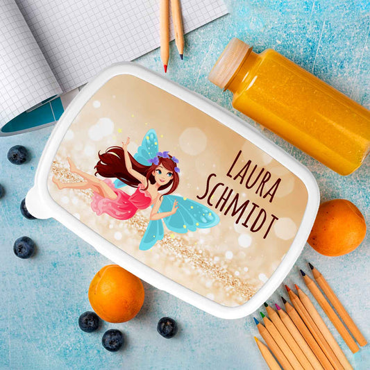 Bedruckte Lunchbox für Kinder - Zauberfee
