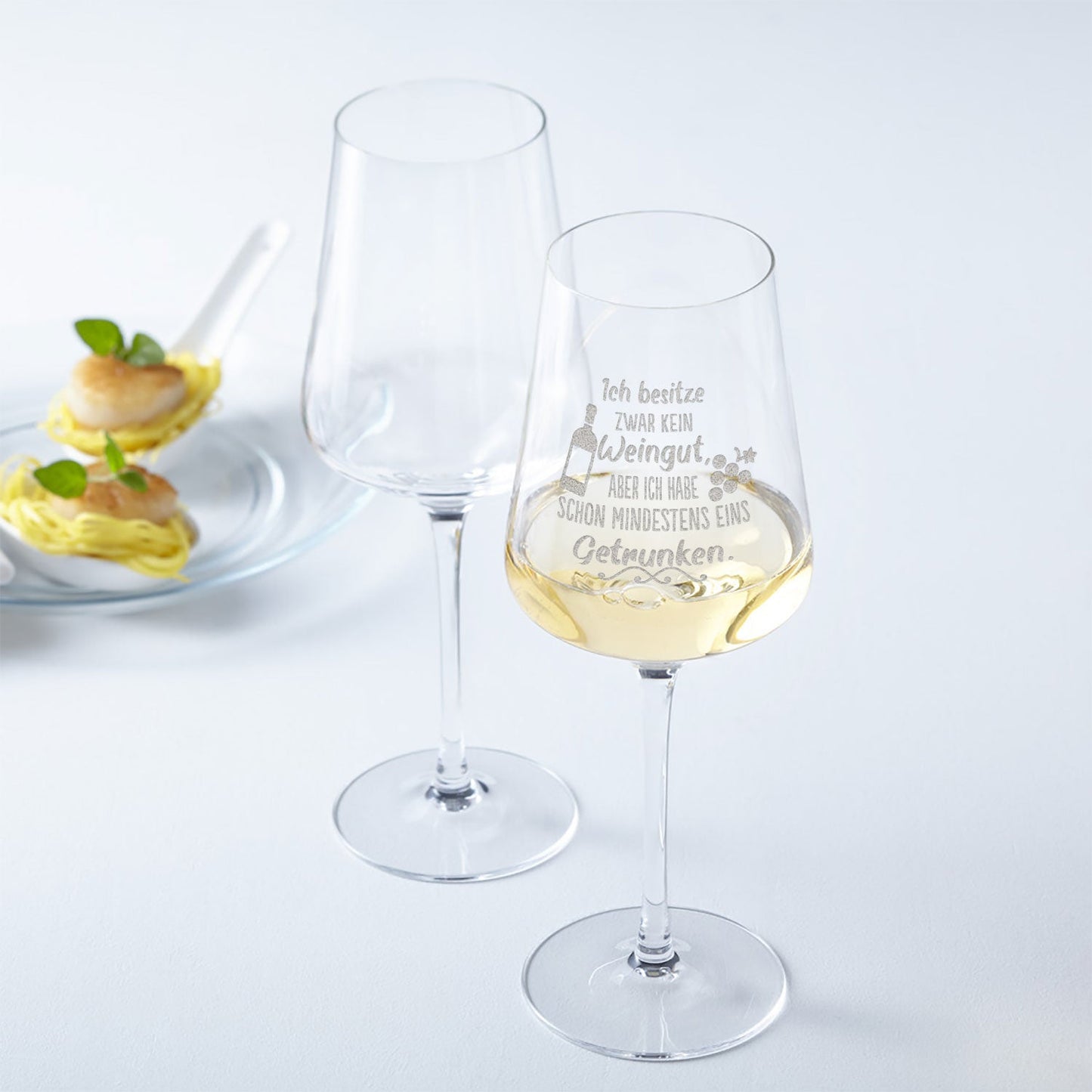 Leonardo Weinglas mit Gravur "Weingut"