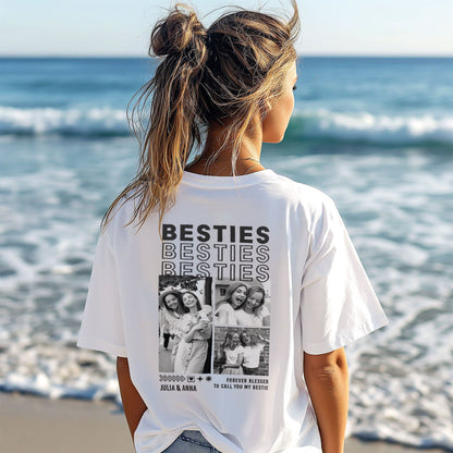 Personalisiertes Oversized T-Shirt - Besties
