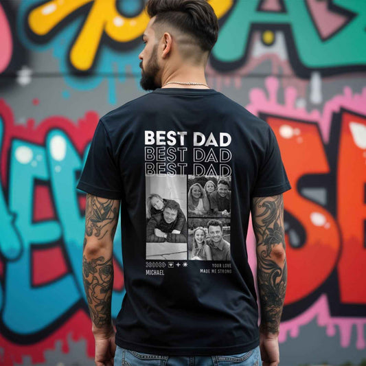 Personalisiertes Oversized T-Shirt - Dad