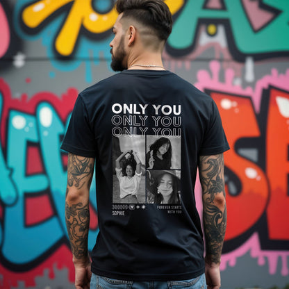 Personalisiertes Oversized T-Shirt - Only You