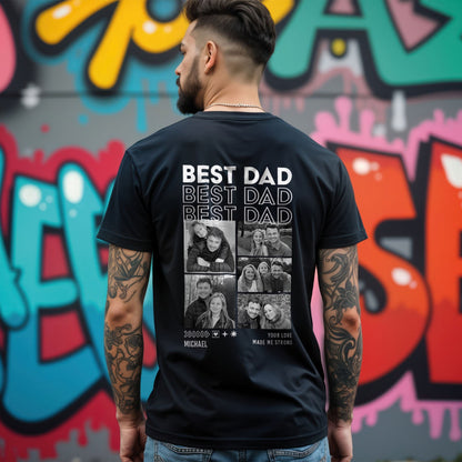 Personalisiertes Oversized T-Shirt - Dad