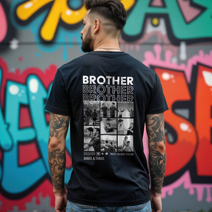 Personalisiertes Oversized T-Shirt - Brother