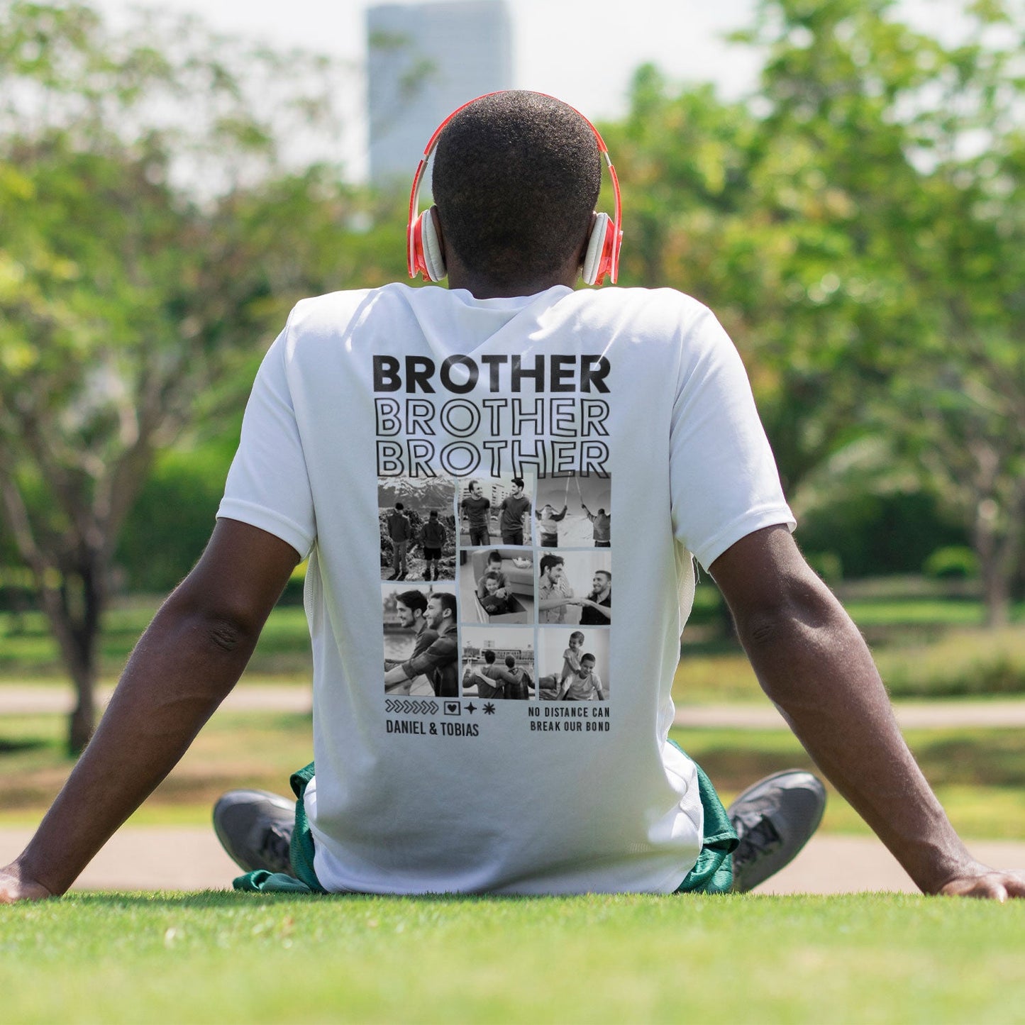 Personalisiertes Oversized T-Shirt - Brother