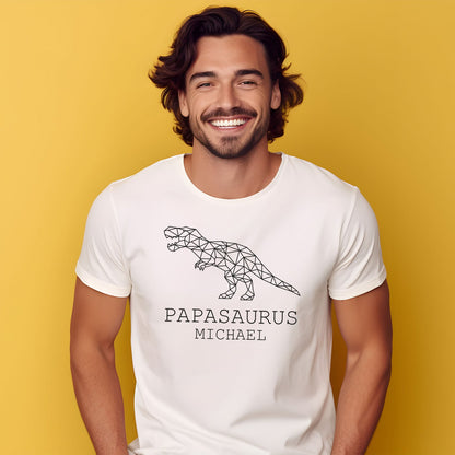 Bedrucktes T-Shirt für Herren - PAPASAURUS