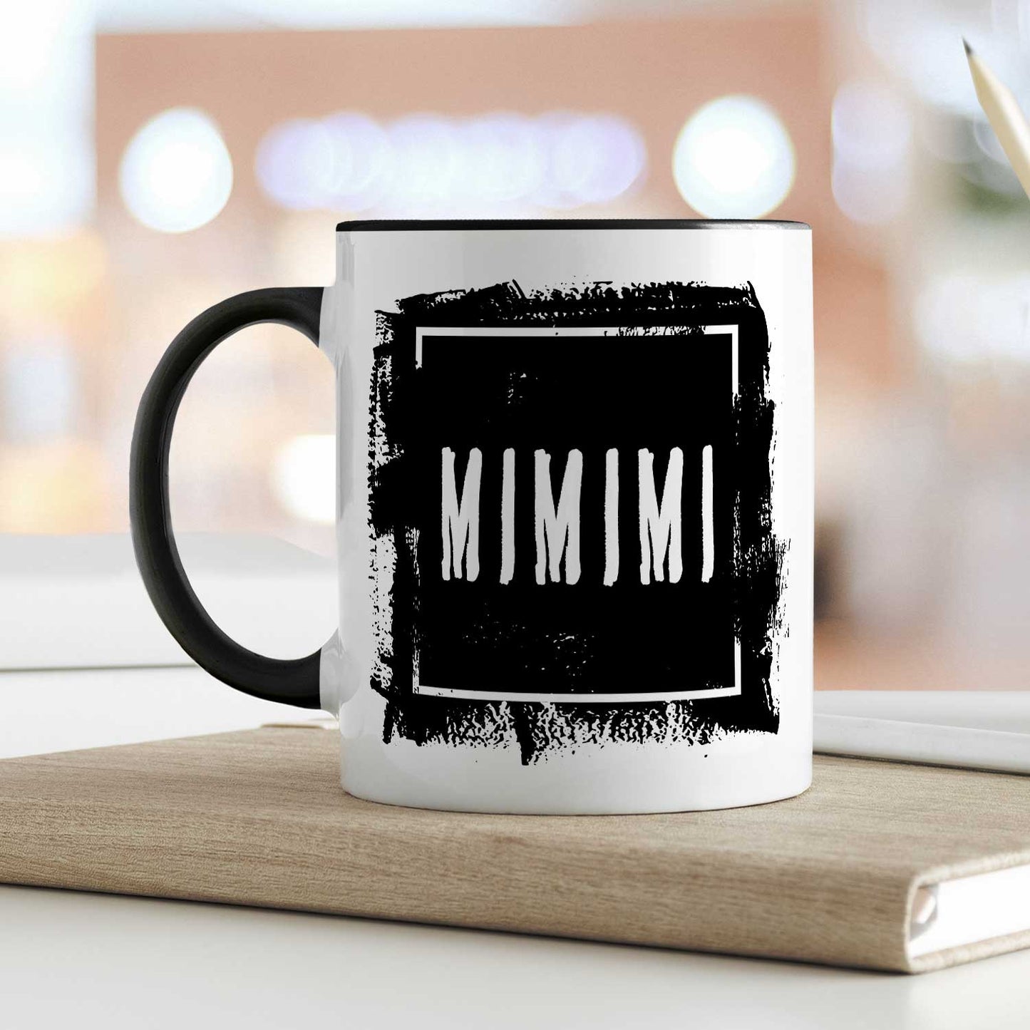 Bedruckte Tasse mit Spruch - "MIMIMI"