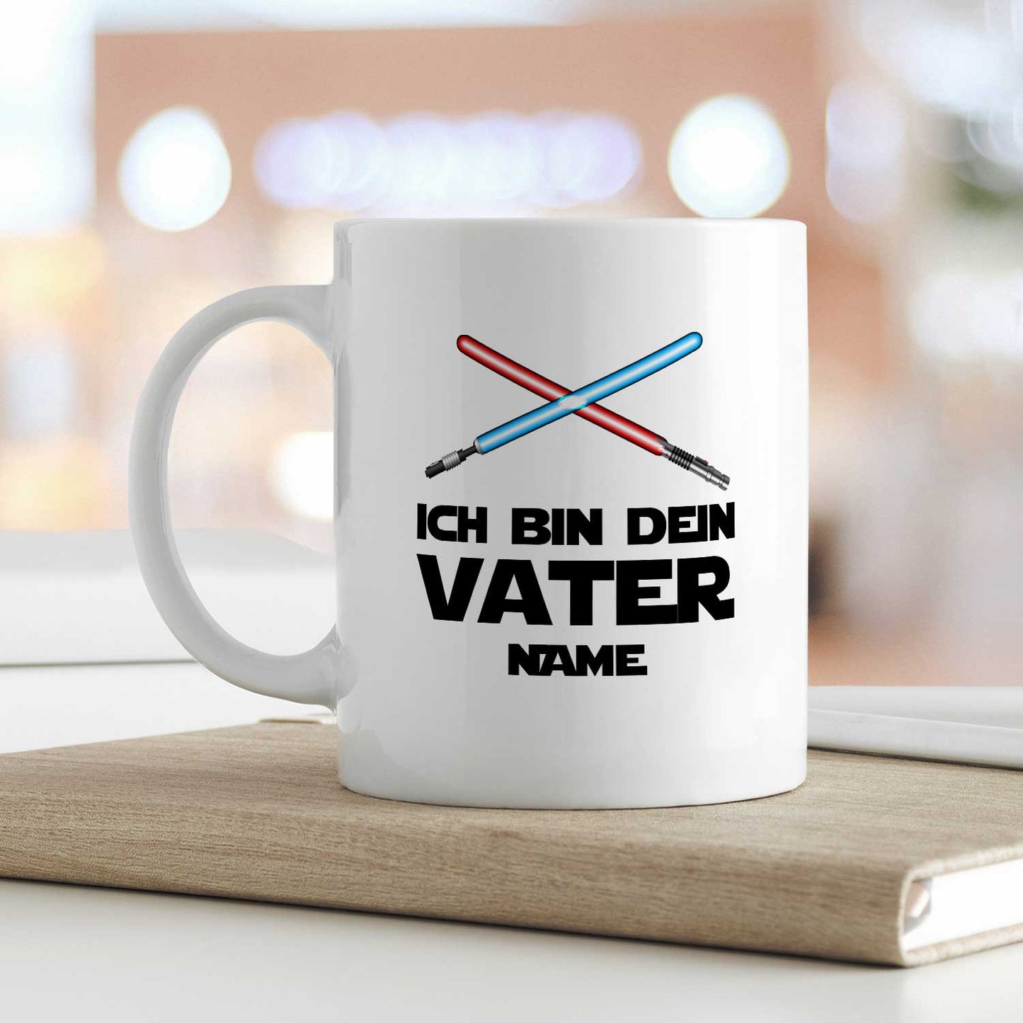 Bedruckte Tasse mit Spruch - Ich bin dein Vater