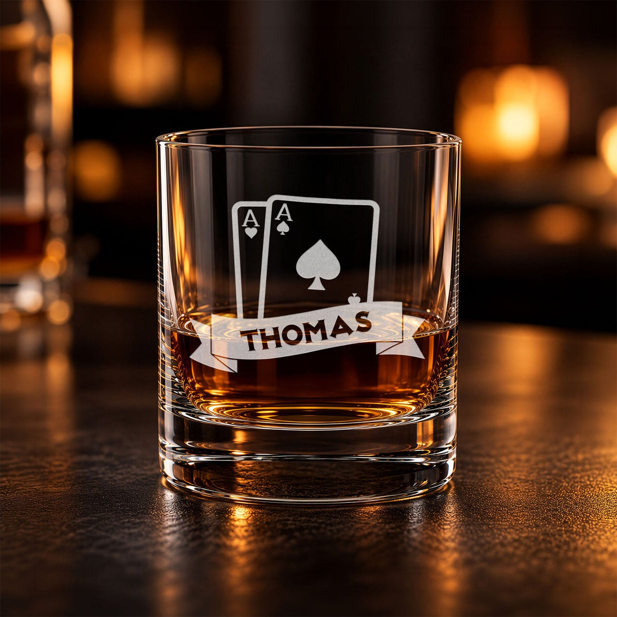 Leonardo Whiskyglas mit Gravur "Asse"