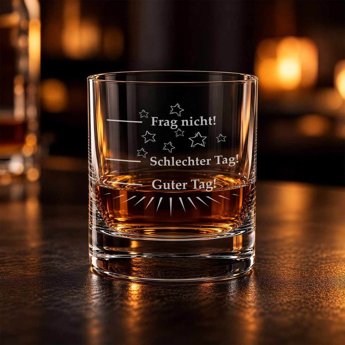 Leonardo Whiskyglas "Schlechter Tag, Guter Tag, Frag nicht!"