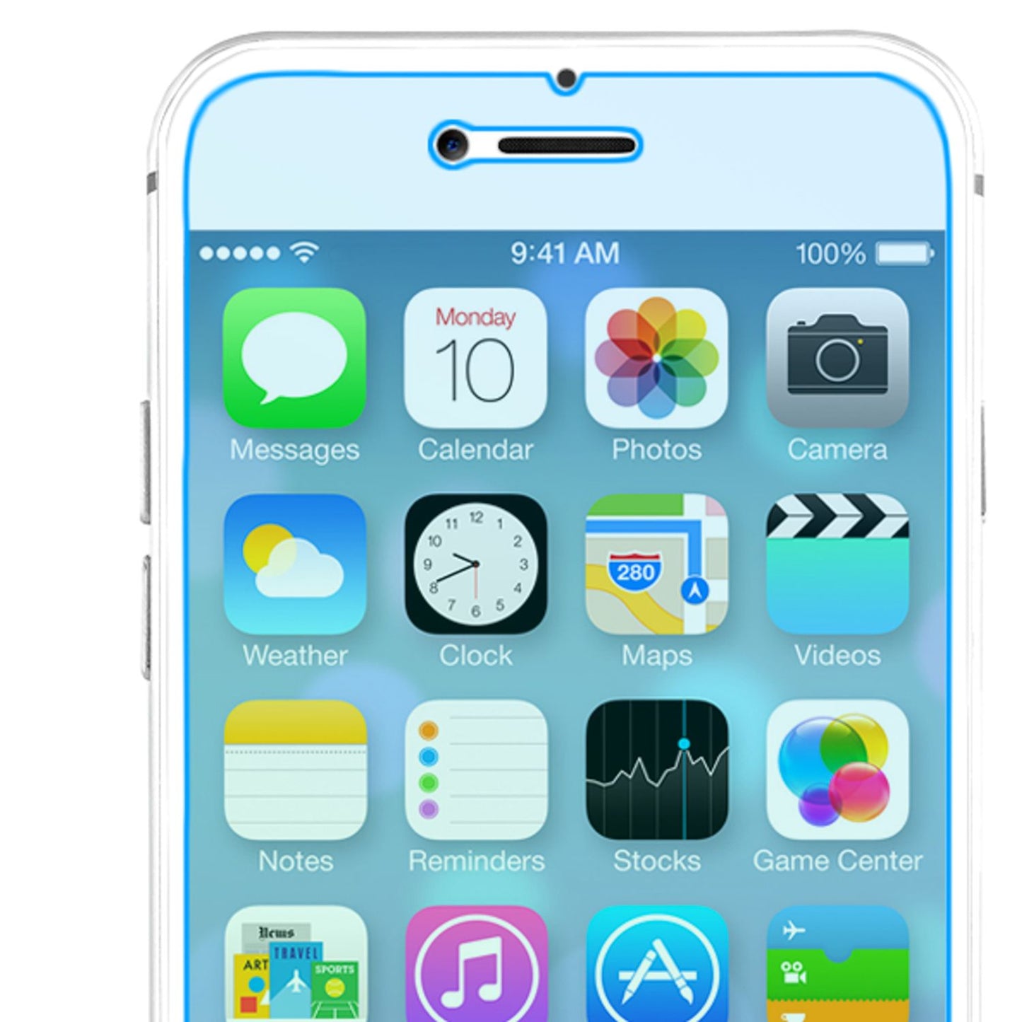 NALIA Schutzglas kompatibel mit iPhone 8 Plus / 7 Plus, 9H Glas-Schutzfolie Display-Abdeckung Hüllen-Kompatibel, Handy-Folie Schutz-Film Glasfolie, HD Screen Protector Tempered Glass - Transparent