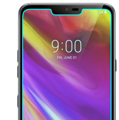 NALIA (2-Pack) Schutzglas kompatibel mit LG G7 ThinQ, 9H Cover Display Schutz Glas-Folie, Dünne Handy Schutzfolie Bildschirm-Abdeckung, Schutz-Film Screen Protector Tempered Glass - Transparent