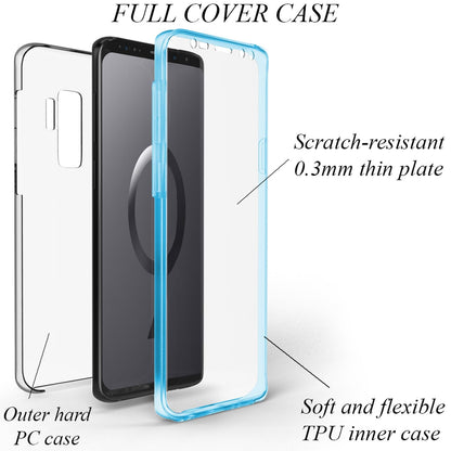 NALIA 360° Hülle für Samsung Galaxy S9 Plus – Vorne & Hinten Schutz – 360GUARD (Full-Body Case) – Marke aus Berlin