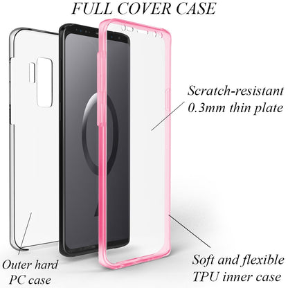NALIA 360° Hülle für Samsung Galaxy S9 Plus – Vorne & Hinten Schutz – 360GUARD (Full-Body Case) – Marke aus Berlin