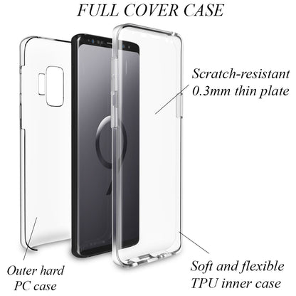 NALIA 360° Hülle für Samsung Galaxy S9 – Vorne & Hinten Schutz – 360GUARD (Full-Body Case) – Marke aus Berlin
