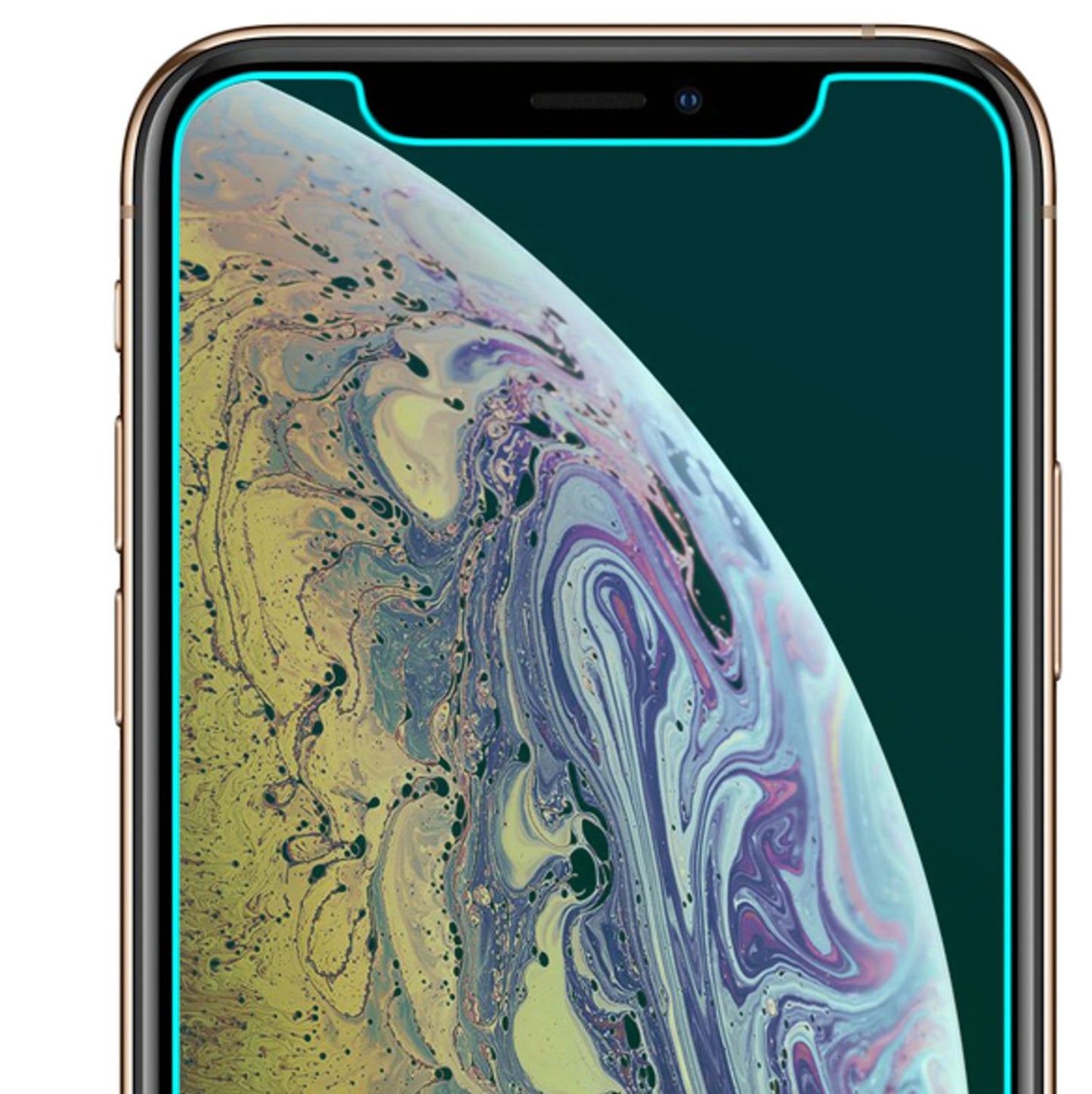 NALIA (2-Pack) Schutzglas kompatibel mit iPhone 11 Pro / iPhone X XS, 9H Full-Cover Display Schutz Glas-Folie, Dünne Bildschirm-Abdeckung Schutz-Film HD Screen Protector - Kristall-Klar Transparent