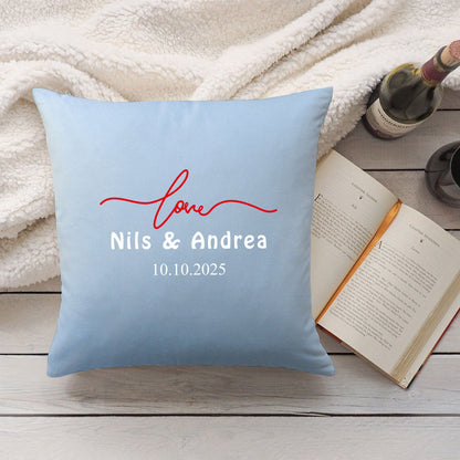 Personalisiertes Kissen mit Motiv - Simple Love