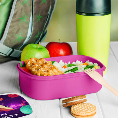 Bedruckte Lunchbox für Kinder - Raumschiff