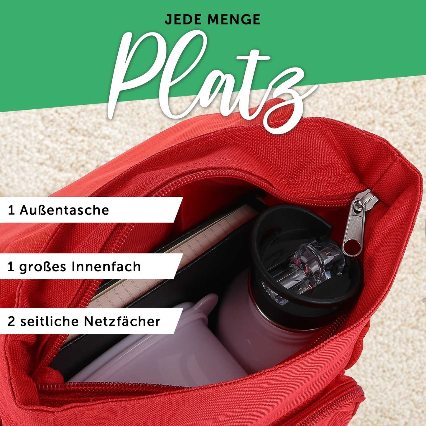 Bedruckter Rucksack für Kinder - Safaritiere mit Name