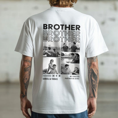 Personalisiertes Oversized T-Shirt - Brother