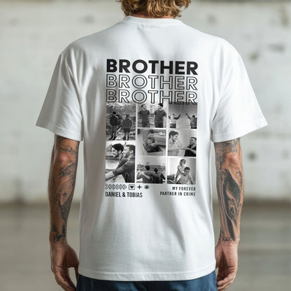 Personalisiertes Oversized T-Shirt - Brother