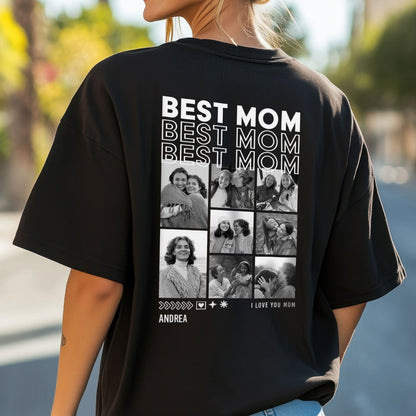 Personalisiertes Oversized T-Shirt - Mom