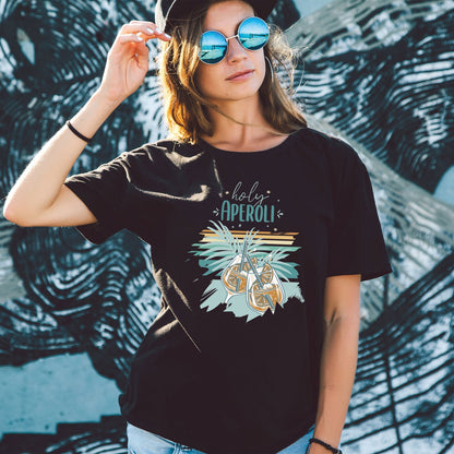 Bedrucktes T-Shirt für Damen - Holy Aperoli