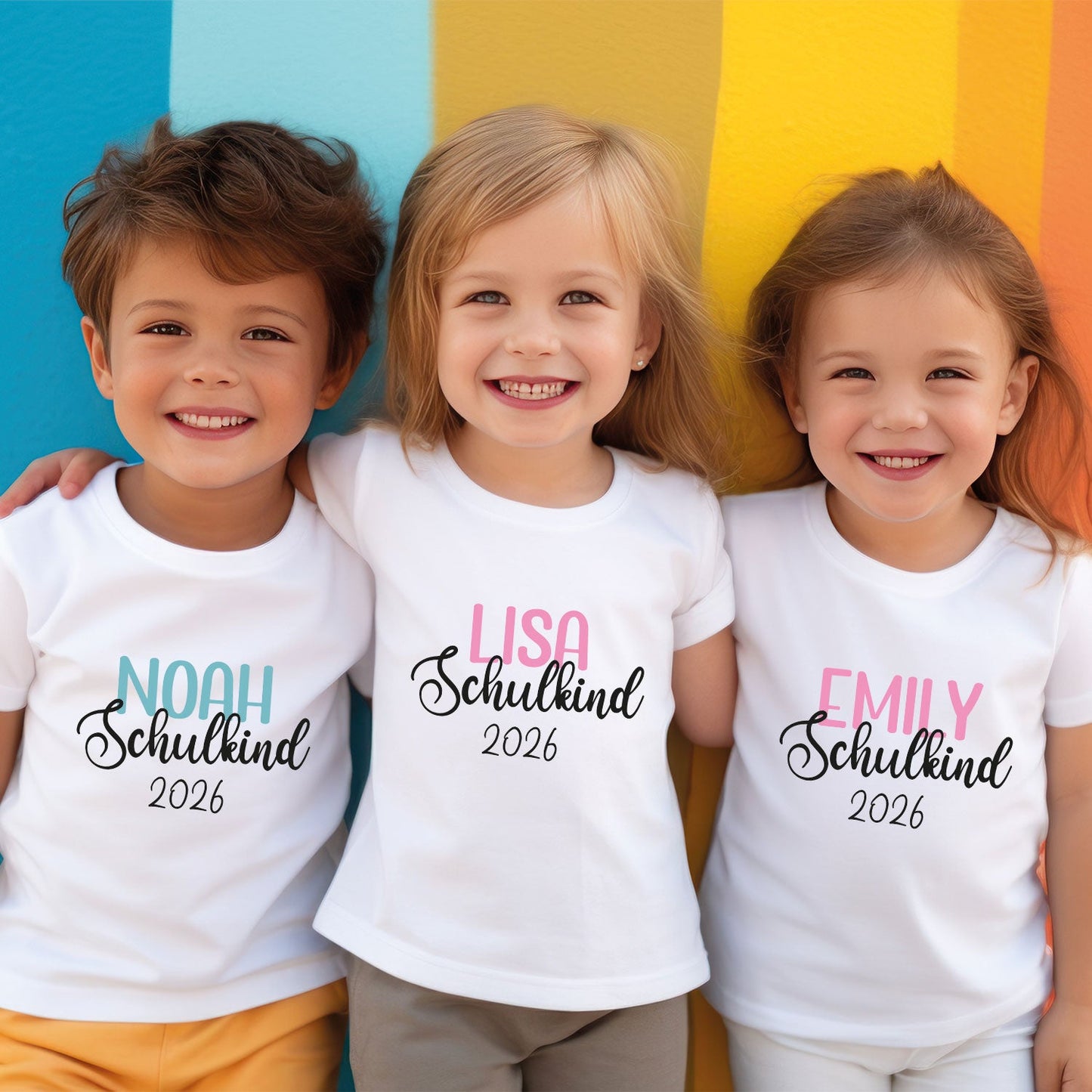 Personalisiertes T-Shirt für Kinder - Schulkind