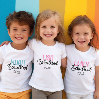 Personalisiertes T-Shirt für Kinder - Schulkind