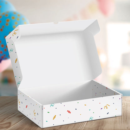 Personalisierte DIY Geschenkbox - Konfetti mit Wunschtext