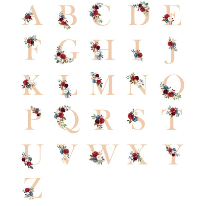 Leonardo Weinglas mit UV-Druck - Initial Flower