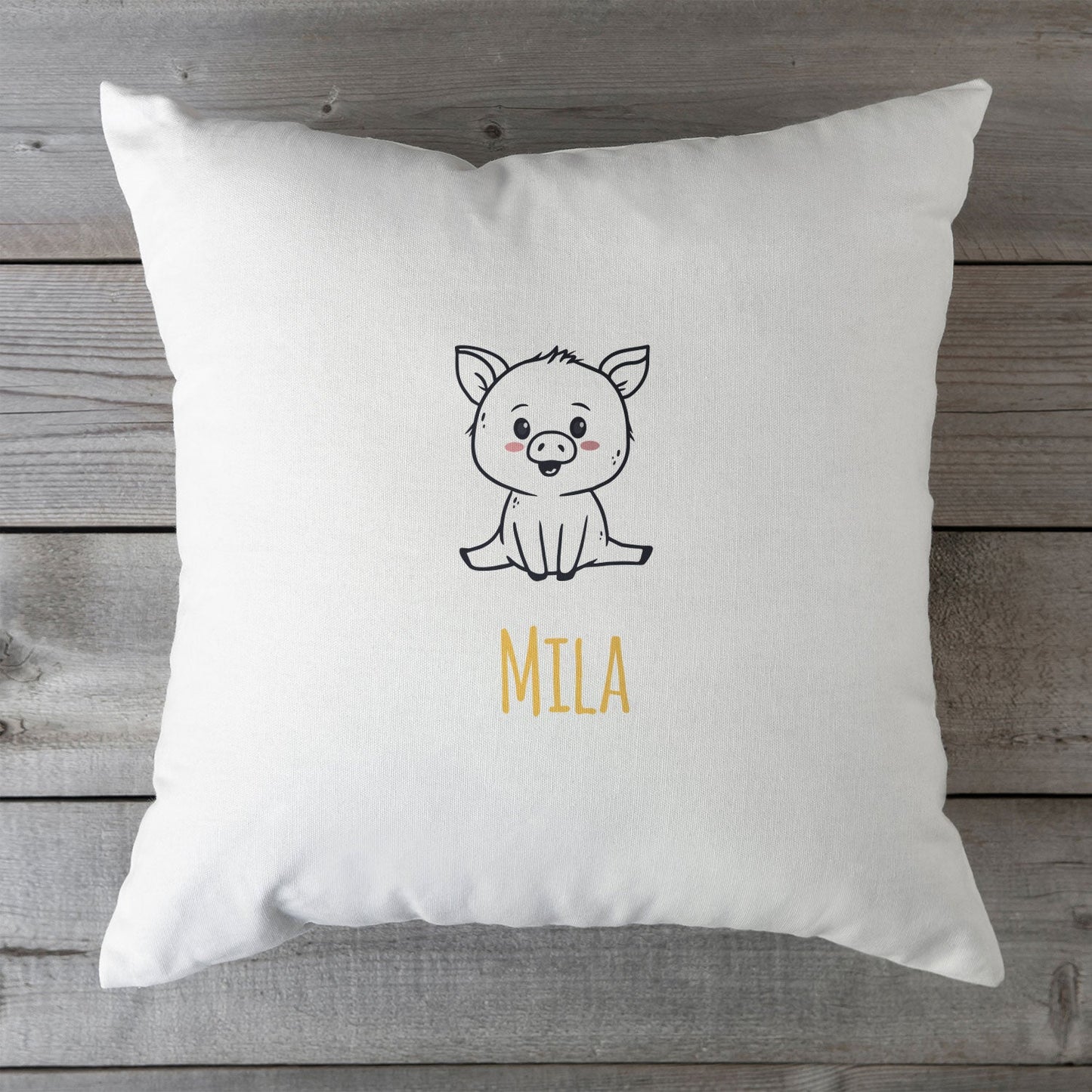 Personalisiertes Kissen mit Motiv - Tiere