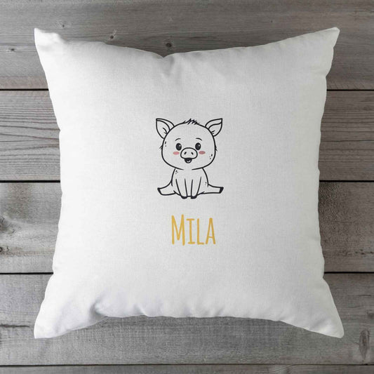 Personalisiertes Kissen mit Motiv - Tiere