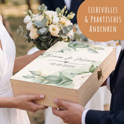 Leonardo Gläser mit Gravur im "Wedding Love" Design als Set