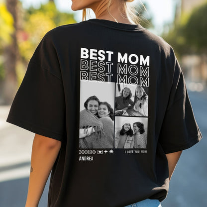 Personalisiertes Oversized T-Shirt - Mom