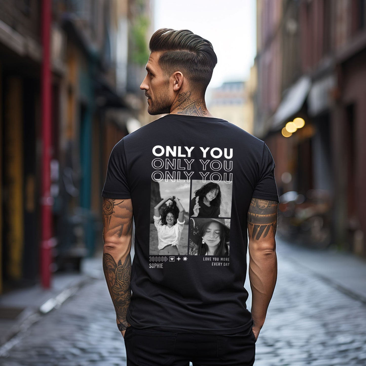 Personalisiertes Oversized T-Shirt - Only You