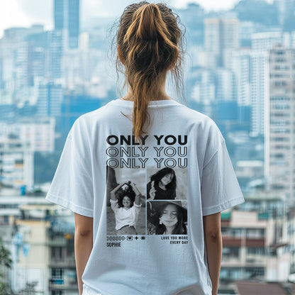 Personalisiertes Oversized T-Shirt - Only You
