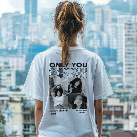 Personalisiertes Oversized T-Shirt - Only You