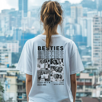 Personalisiertes Oversized T-Shirt - Besties