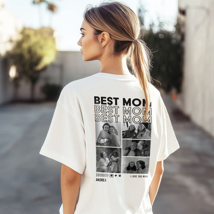 Personalisiertes Oversized T-Shirt - Mom
