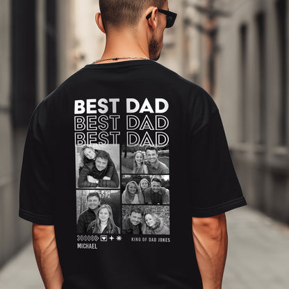 Personalisiertes Oversized T-Shirt - Dad