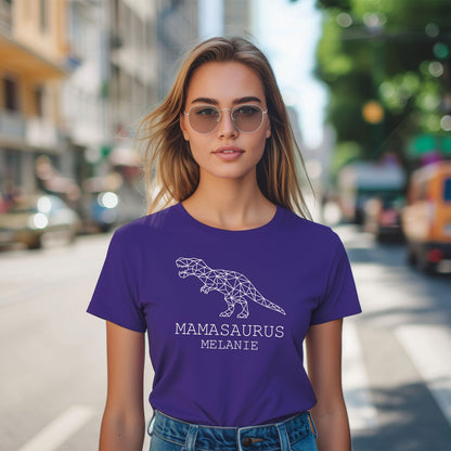 Personalisiertes T-Shirt für Damen - MAMASAURUS