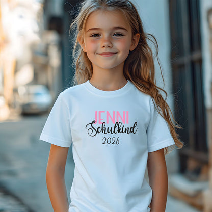 Personalisiertes T-Shirt für Kinder - Schulkind