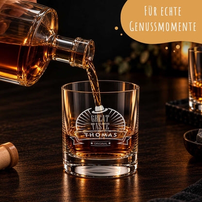 Leonardo Whiskyglas Great Taste mit Gravur